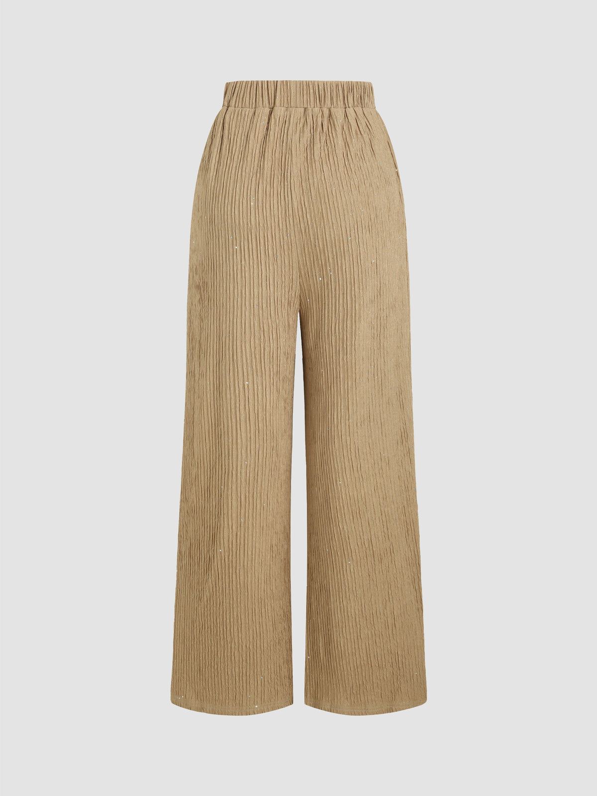 High Waisted Glitter Pull-On Pants