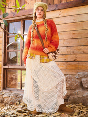 Wool-blend Stripe Ombre Sweater