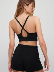 Pull-On Flounce Shorts