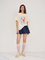 Oversized Lobster Graphic Tee